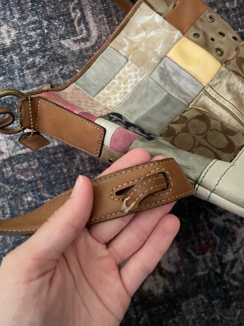 Signature patchwork crossbody - Picture 5 of 7